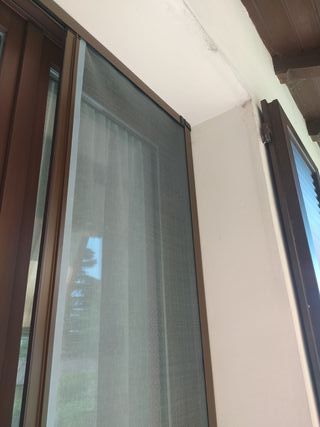 Zanzariere rullo marroni 8017 diverse misure