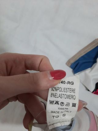 Maglia a righe multicolor