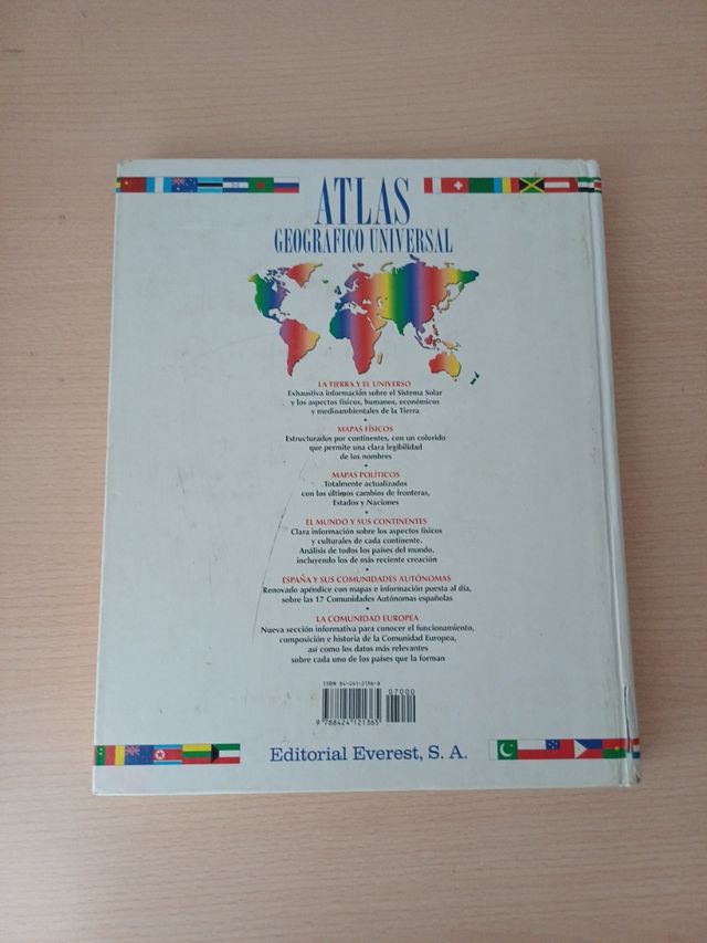 Atlas geográfico universal (Spanish Edition)