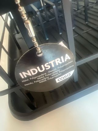 Escurridor Plegable INDUSTRIA Negro