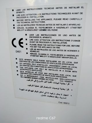 Calentador de agua Cointra