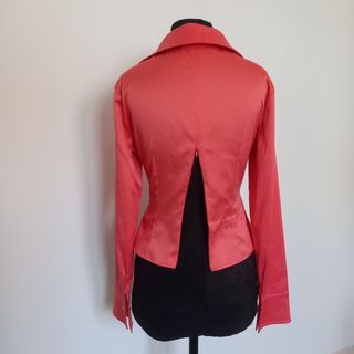 Blusa salmón, color salmón, mujer, talla 38.