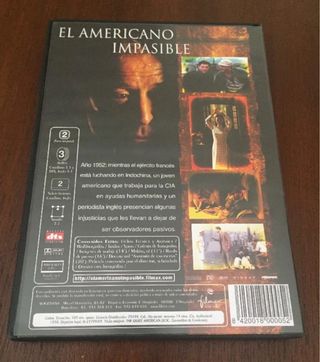 EL AMERICANO IMPASIBLE EDICION ESPECIAL 2 DVD