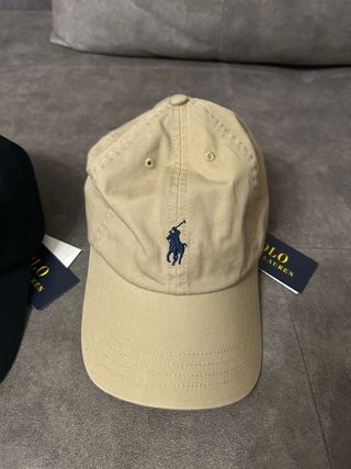 Gorra Polo Ralph Lauren beige