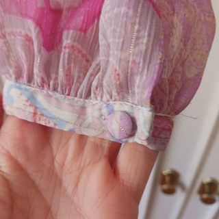 Blusa Zara crop multicolor