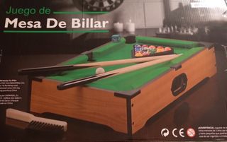 Mesa billar - juego mini
