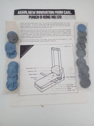 TALADRADORA-PERFORADORA DE PAPEL/CARTULINA CARL