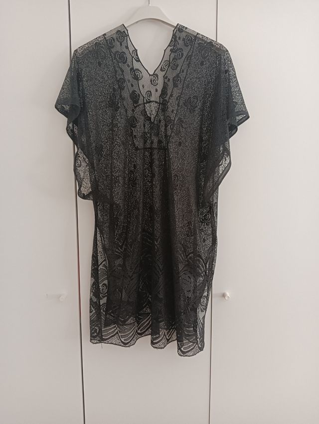 Vestido playero negro