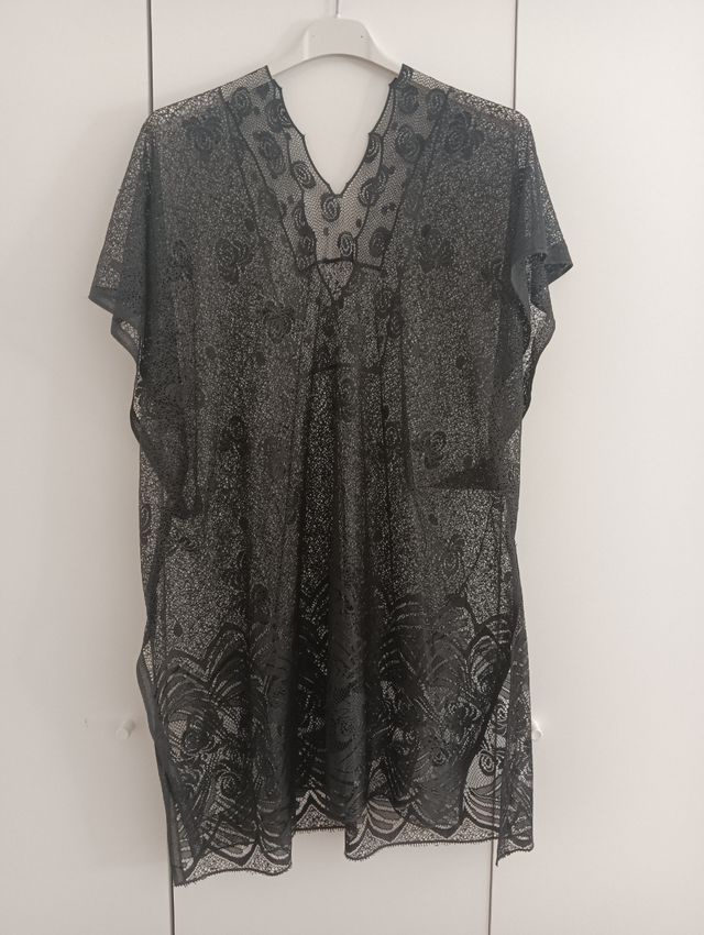 Vestido playero negro