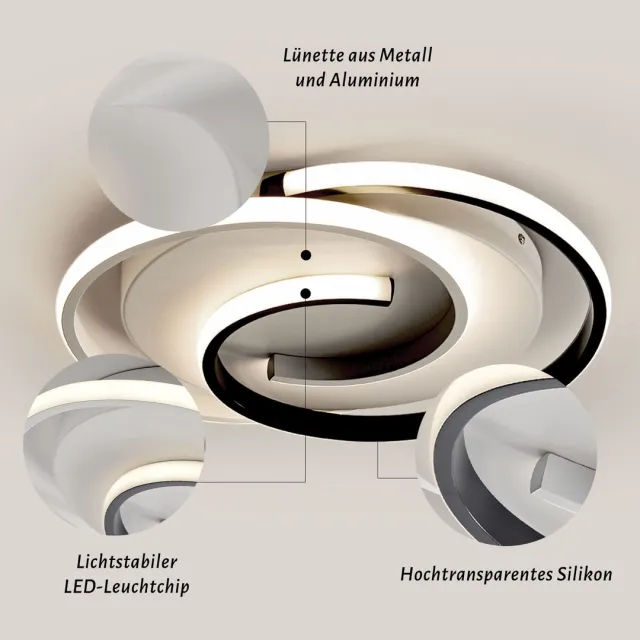 Plafoniera LED BAYHT - Moderna