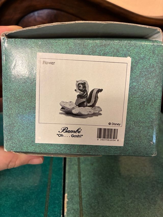 Statua Bambi Flower walt disney classic collection