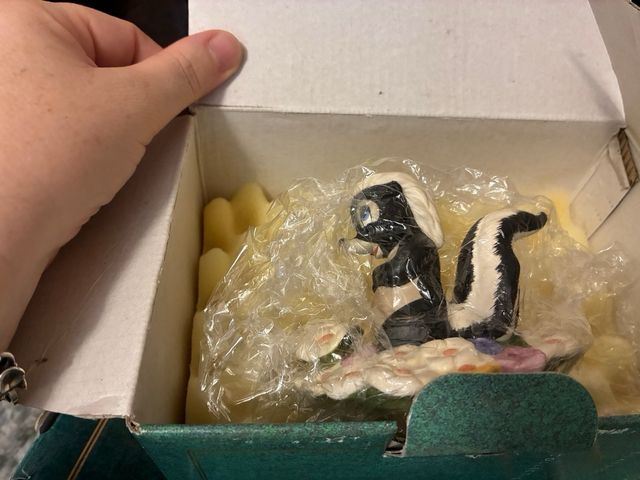 Statua Bambi Flower walt disney classic collection