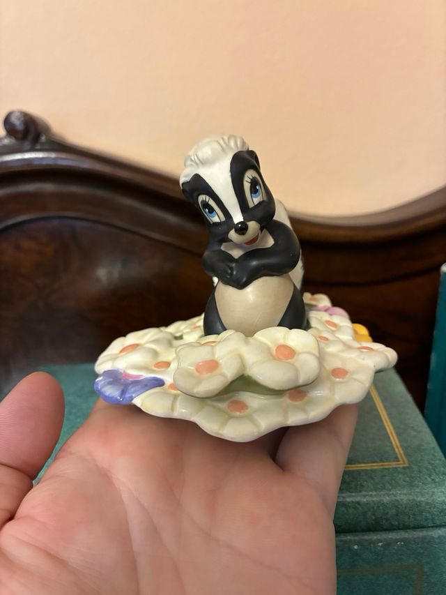 Statua Bambi Flower walt disney classic collection