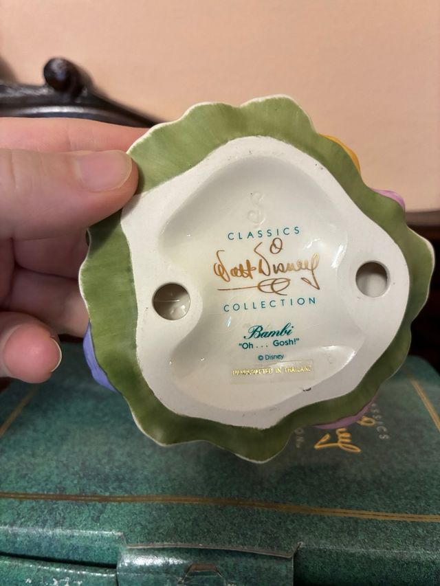 Statua Bambi Flower walt disney classic collection