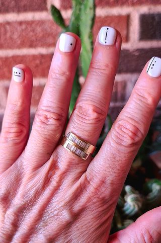 Anillo oro circonitas - Joya elegante