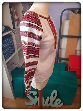 Vintage Blusa Estampada talla M Shirt