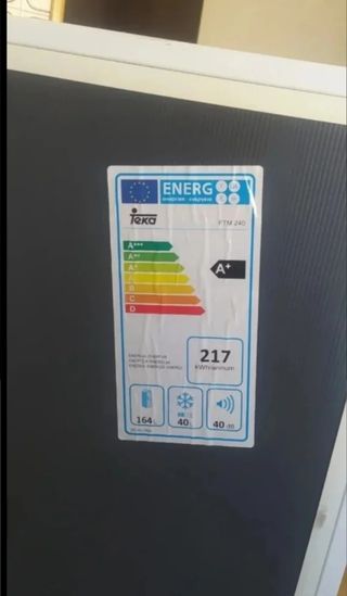 Frigorífico Teka combi.