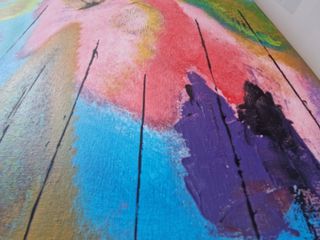 Quadro astratto colorato