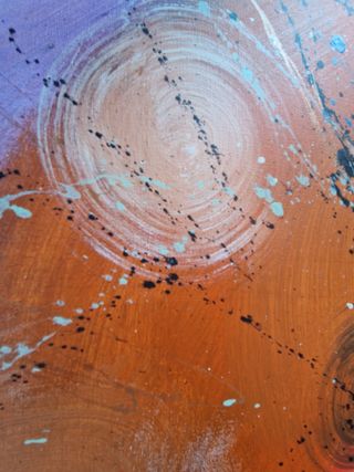 Quadro astratto colorato