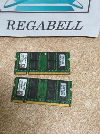 2x Kingston DDR2 SODIMM RAM 2GB