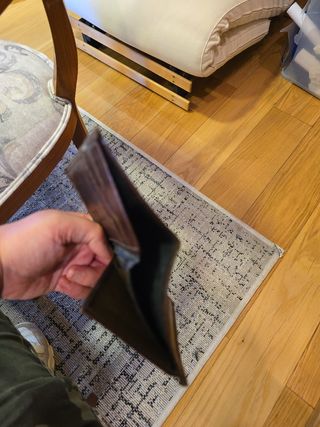 Cartera UBRIQUE marrón vintage