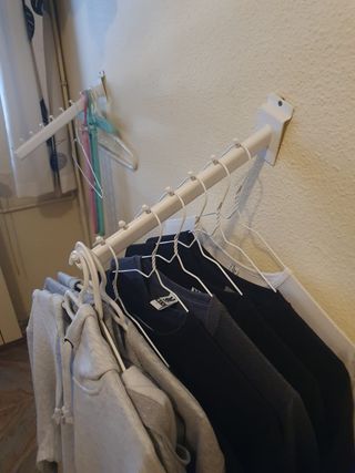 3 Perchas / Colgadores para pared 
