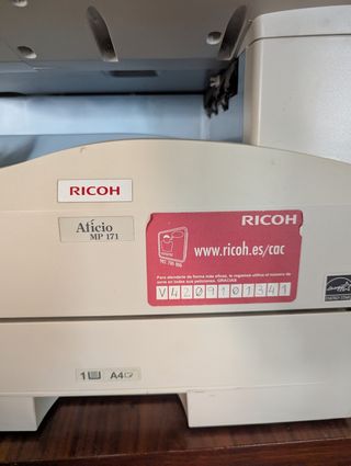 RICOH Aficio MP 171 - Impresora multifunción