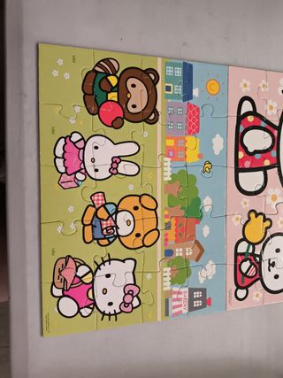 Oferta hasta 09/09 Puzzle Hello Kitty 2x20 piezas