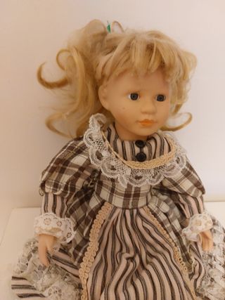 Bambola Porcellana Vintage