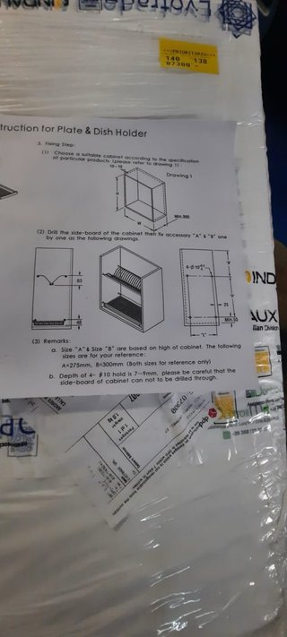 Escurreplatos acero inoxidable
