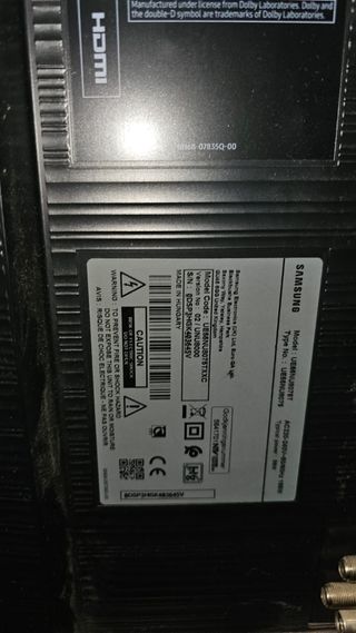 TV Samsung 55" Smart qked- 2 años uso