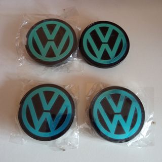 4 Tapacubos VW Golf Polo Passat 55mm