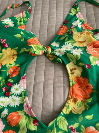 Costume intero brasiliano floreale