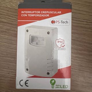 Interruptor Crepuscular c/ Temporizador