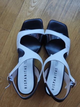 Sandalias HISPANITAS bicolor de esta temporada.