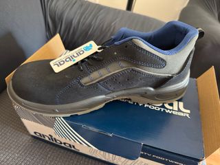 Zapatos Seguridad Anibal - negros y azules