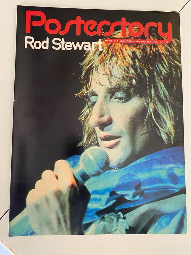 Posterstory - Rod Stewart - Aprile 1980