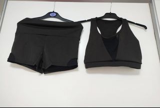Conjunto deportivo mujer negro - Talla S