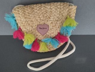Bolso paja Pepe Jeans multicolor