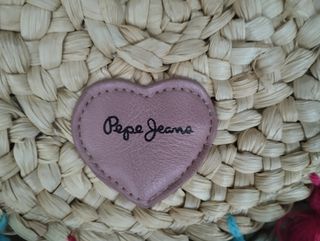 Bolso paja Pepe Jeans multicolor