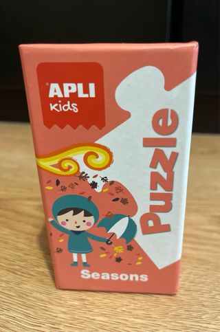 Puzzle Apli Kids 24 piezas - Las Estaciones