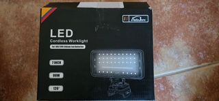 Foco LED inalámbrico 7" 90W 120°