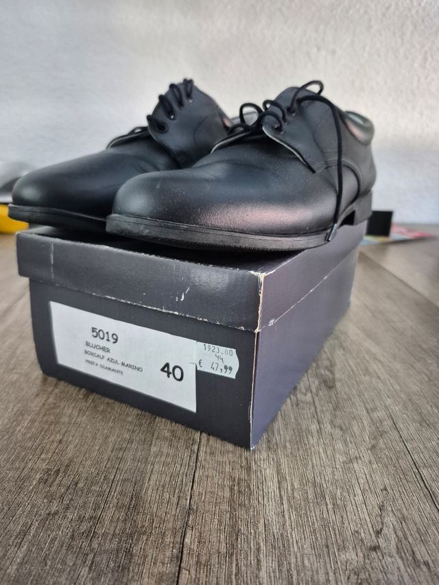 Zapatos negros vestir talla 40