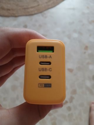 Cargador GaN 65W - Carga rápida