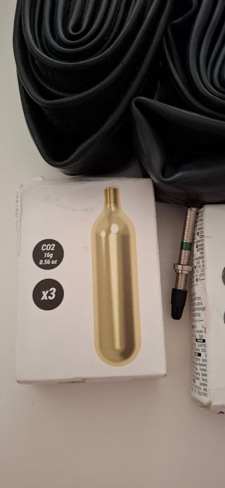 Cámaras+CO2 Bicicleta