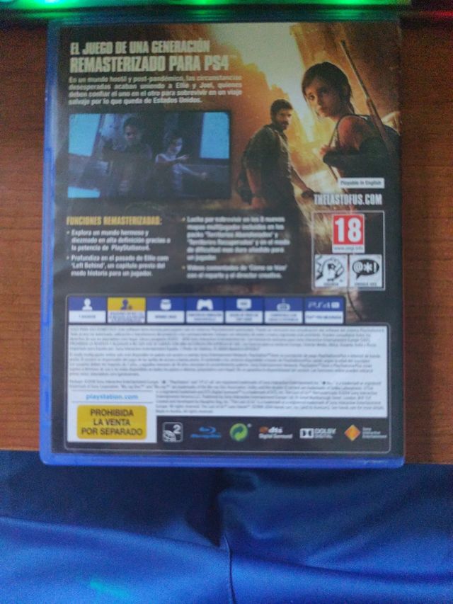 PS4 The Last of Us Remastered