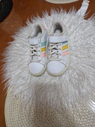 Zapatillas Adidas niña multicolor talla 28