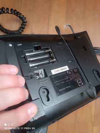 Teléfono fijo qbench sobremesa