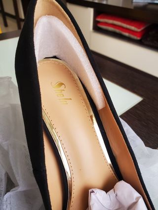 ✅ Tacones negros Shein - Talla 38