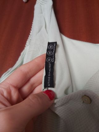 Vestito verde menta estivo